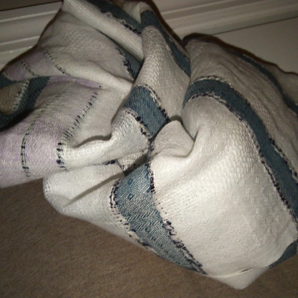 J.Jill Pure Jill Driftwood Heather Poncho pockets XSP w. J.Jill scarf included - Picture 13 of 15